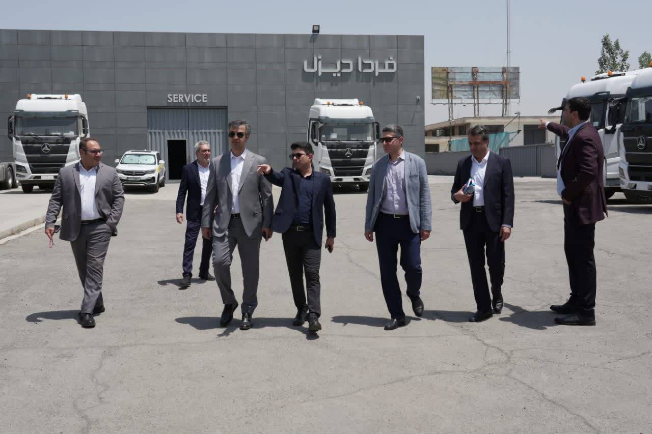 بازدید مدیرعامل شرکت نفت بهران از واحدهای تولیدی شرکت «فردا دیزل»