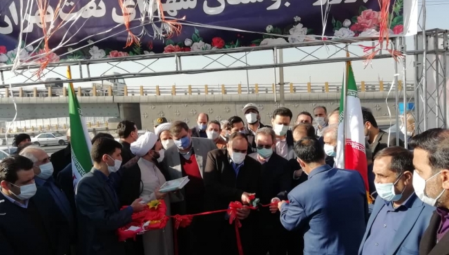 افتتاح بوستان شهدای نفت بهران
