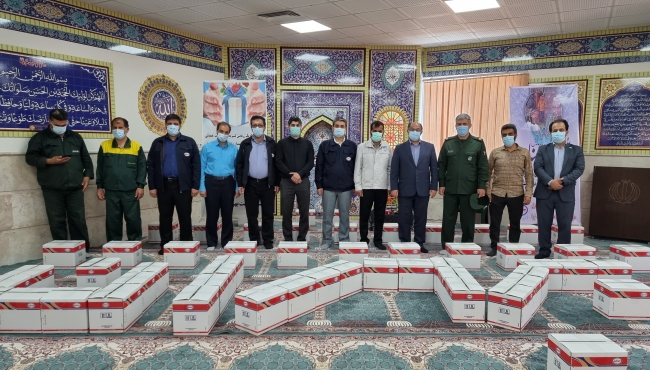 آیین اختتامیه اهدای بسته های کمک های معیشتی بهران برگزار گردید. 