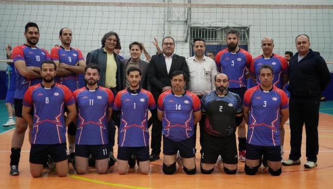 کسب رتبه دوم تیم شرکت نفت بهران در مسابقات والیبال کارگری.